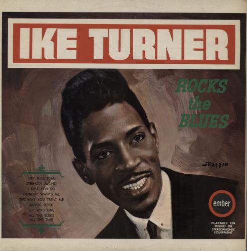 Ike Turner Rocks The Blues vinyl LP album (LP record) UK I-KLPRO751117