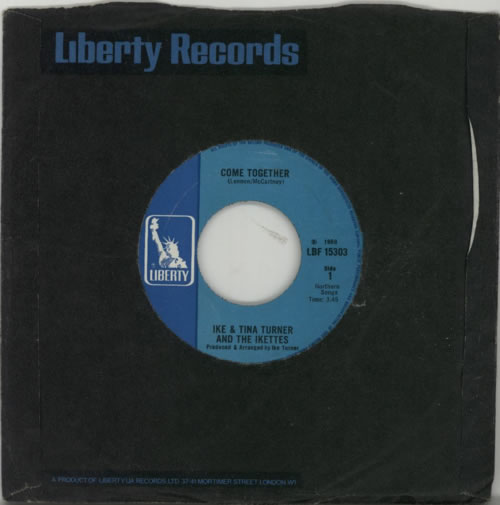 Ike & Tina Turner Come Together UK 7
