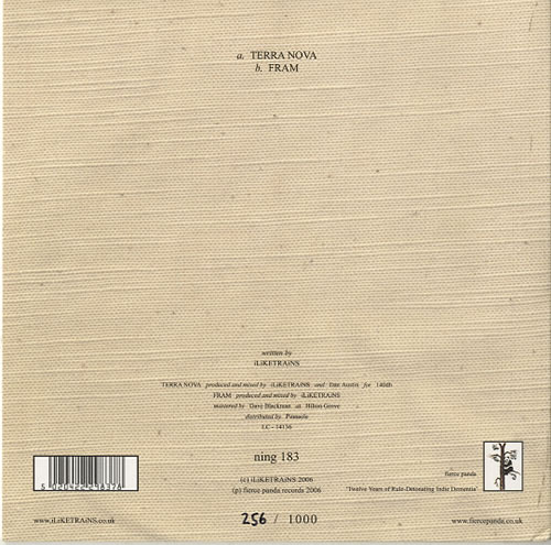 Iliketrains Terra Nova 7" vinyl single (7 inch record / 45) UK IA_07TE628809