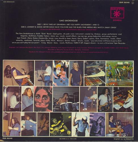 Ilmo Smokehouse Ilmo Smokehouse vinyl LP album (LP record) French 5OTLPIL802258