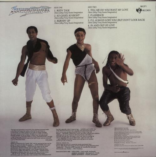 Imagination Body Talk vinyl LP album (LP record) Belgian IMALPBO892658