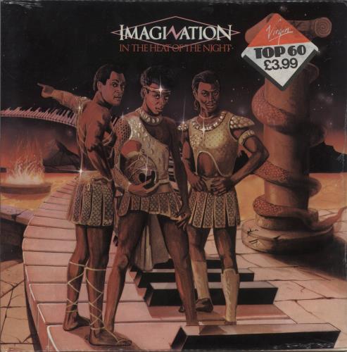 Imagination In The Heat Of The Night - Shrink vinyl LP album (LP record) UK IMALPIN864358