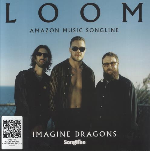 Imagine Dragons LOOM: Amazon Music Songline - Blue Vinyl + Numbered Sleeve - Sealed vinyl LP album (LP record) UK IMFLPLO862783