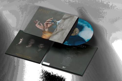 Imagine Dragons Reflections From The Vault Of Smoke + Mirrors - Blue Marbled Vinyl - Sealed vinyl LP album (LP record) UK IMFLPRE863410