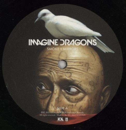 Imagine Dragons Smoke + Mirrors - 180gm 2-LP vinyl record set (Double LP Album) UK IMF2LSM869206