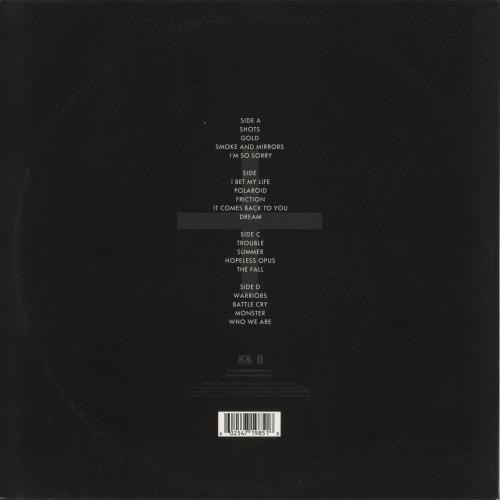 Imagine Dragons Smoke + Mirrors - 180gm 2-LP vinyl record set (Double LP Album) UK IMF2LSM869206