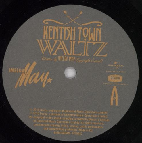 Imelda May Kentish Town Waltz 7" vinyl single (7 inch record / 45) UK IM-07KE579412