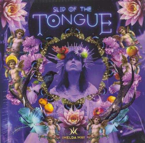 Imelda May Slip Of The Tongue - Purple Vinyl - Sealed 10" vinyl single (10 inch record) UK IM-10SL825997