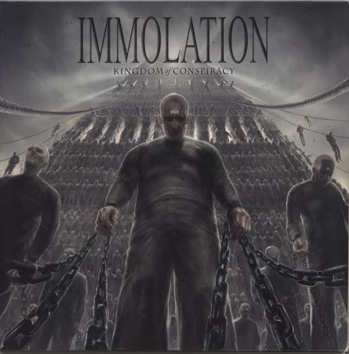 Immolation Kingdom Of Conspiracy vinyl LP album (LP record) German IM8LPKI891066