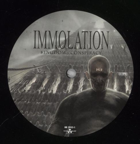 Immolation Kingdom Of Conspiracy vinyl LP album (LP record) German IM8LPKI891066