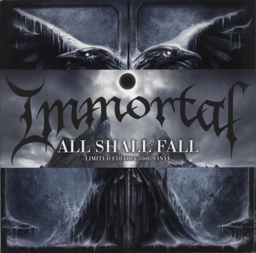 Immortal All Shall Fall vinyl LP album (LP record) German IW2LPAL891089