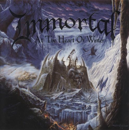 Immortal At The Heart Of Winter - 180g Sea Blue Vinyl vinyl LP album (LP record) French IW2LPAT868697