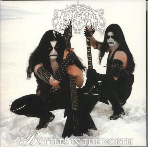 Immortal Battles In The North - 180g White Vinyl vinyl LP album (LP record) French IW2LPBA868103