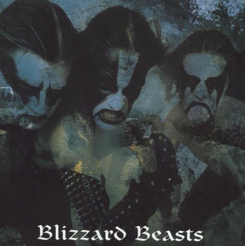 Immortal Blizzard Beast - Silver & Gold vinyl LP album (LP record) French IW2LPBL816459