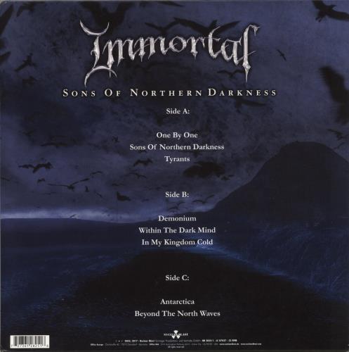 Immortal Sons Of Northern Darkness 2-LP vinyl record set (Double LP Album) UK IW22LSO868621