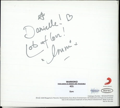 Imogen Heap Ellipse - Autographed CD album (CDLP) US IHPCDEL510035