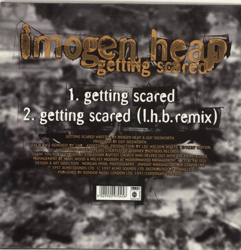 Imogen Heap Getting Scared 10" vinyl single (10 inch record) UK IHP10GE689115