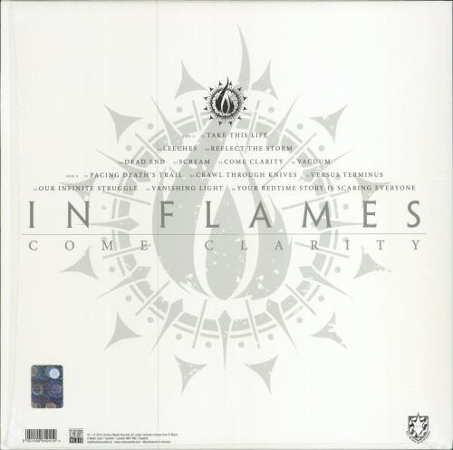 In Flames Come Clarity - 180gram vinyl LP album (LP record) German FN5LPCO781384