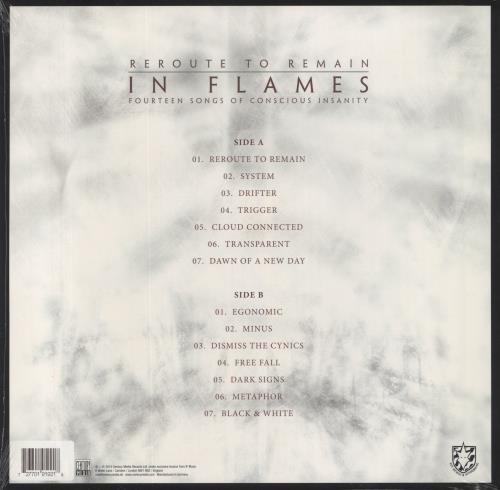 In Flames Reroute To Remain - Sealed vinyl LP album (LP record) UK FN5LPRE850354