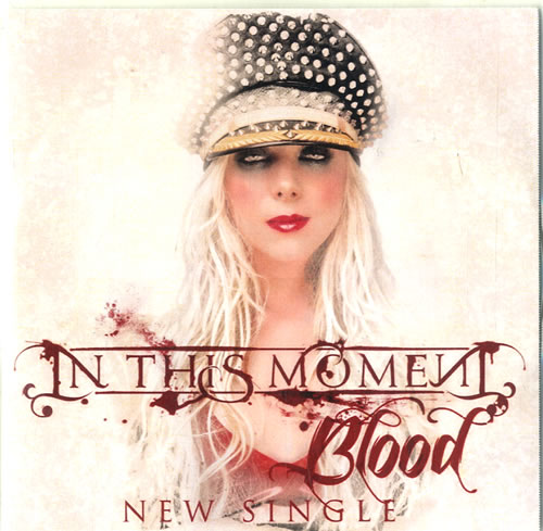 In This Moment Blood CD-R acetate UK W1QCRBL615160