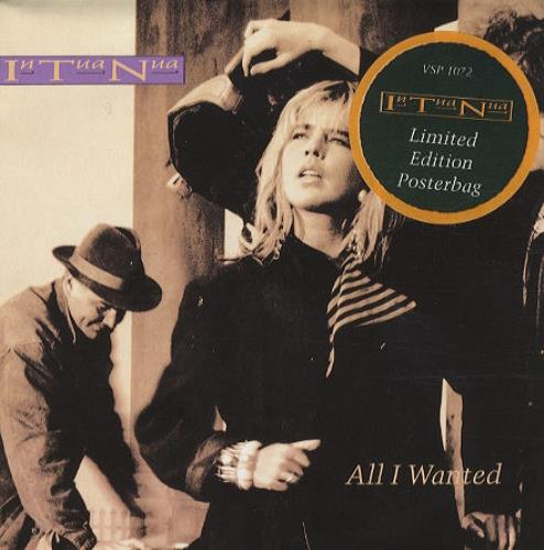 In Tua Nua All I Wanted - Poster Sleeve 7" vinyl single (7 inch record / 45) UK ITN07AL193506