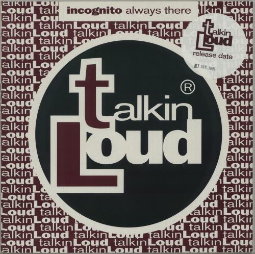 Incognito Always There 12" vinyl single (12 inch record / Maxi-single) UK ICG12AL681667