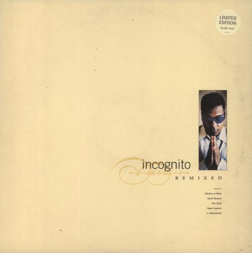Incognito Remixed 2-LP vinyl record set (Double LP Album) UK ICG2LRE808008