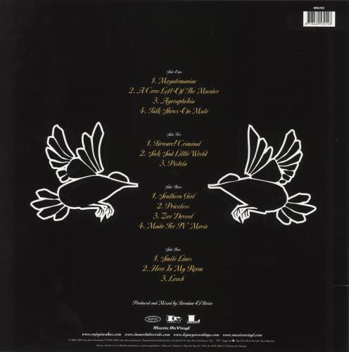 Incubus A Crow Left Of The Murder... - 180 Gram 2-LP vinyl record set (Double LP Album) UK IUU2LAC863950