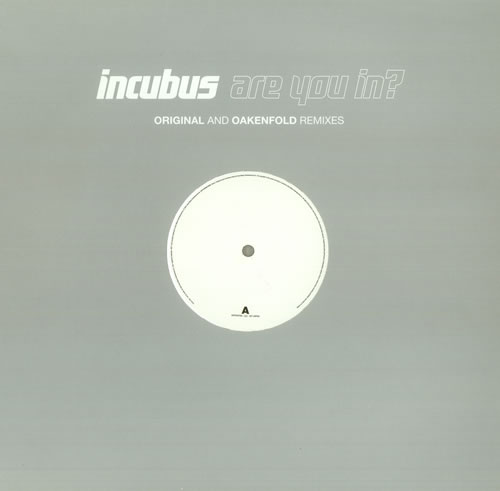 Incubus Are You In? 12" vinyl single (12 inch record / Maxi-single) UK IUU12AR444683