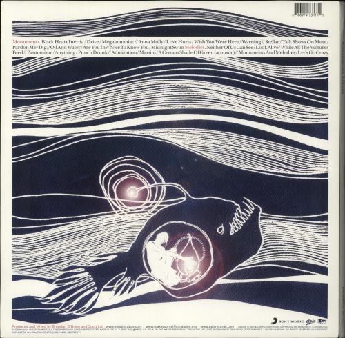 Incubus Monuments And Melodies - 180 Gram 4-LP vinyl album record set UK IUU4LMO877106