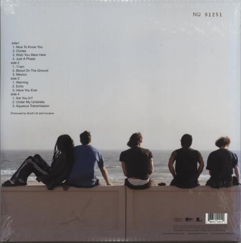 Incubus Morning View - 180 Gram Blue Vinyl - Numbered - Sealed 2-LP vinyl record set (Double LP Album) US IUU2LMO869819