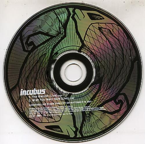 Incubus The Warmth CD single (CD5 / 5") US IUUC5TH312732