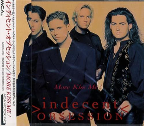 Indecent Obsession More Kiss Me CD album (CDLP) Japanese IDCCDMO08007