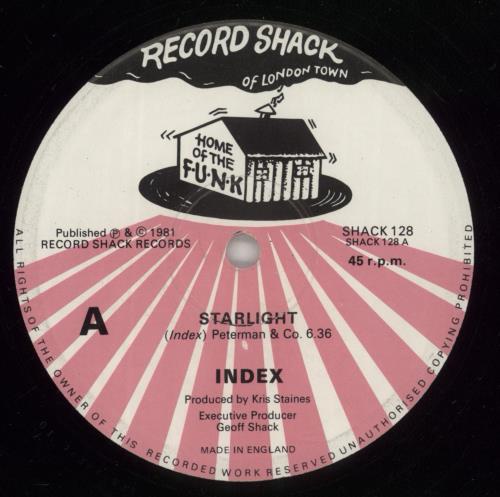 Index Starlight 12" vinyl single (12 inch record / Maxi-single) UK 9SL12ST874397