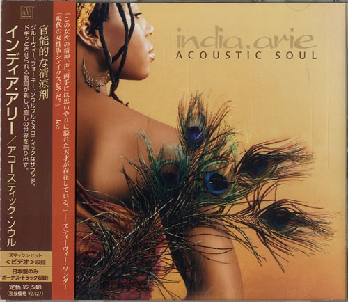 India.Arie Acoustic Soul CD album (CDLP) Japanese I.ACDAC615369