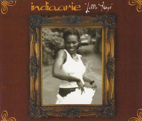 India.Arie Little Things CD single (CD5 / 5") European I.AC5LI226752