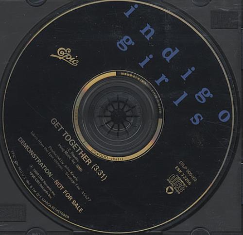 Indigo Girls Get Together CD single (CD5 / 5") US IDGC5GE103720