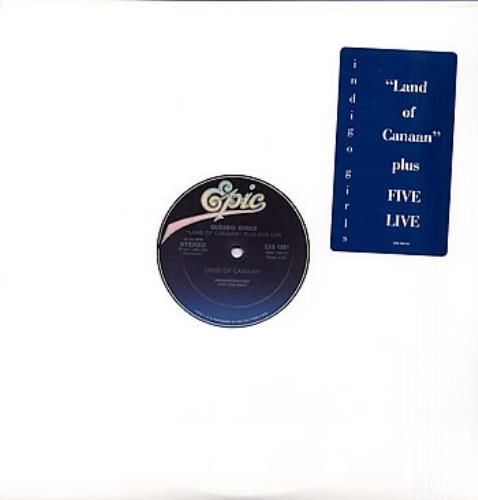 Indigo Girls Land Of Canaan Plus Five Live vinyl LP album (LP record) US IDGLPLA57152