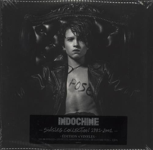 Indochine Singles Collection 1981 - 2001 - Sealed 4-LP vinyl album record set French ICH4LSI873926
