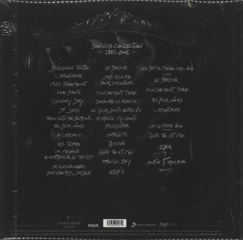 Indochine Singles Collection 1981 - 2001 - Sealed 4-LP vinyl album record set French ICH4LSI873926