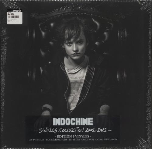 Indochine Singles Collection 2001 - 2021 - Sealed 5-LP vinyl album record set French ICH5LSI873932