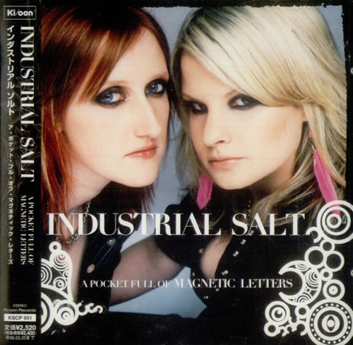 Industrial Salt A Pocketful Of Magnetic Letters CD album (CDLP) Japanese IO4CDAP537746