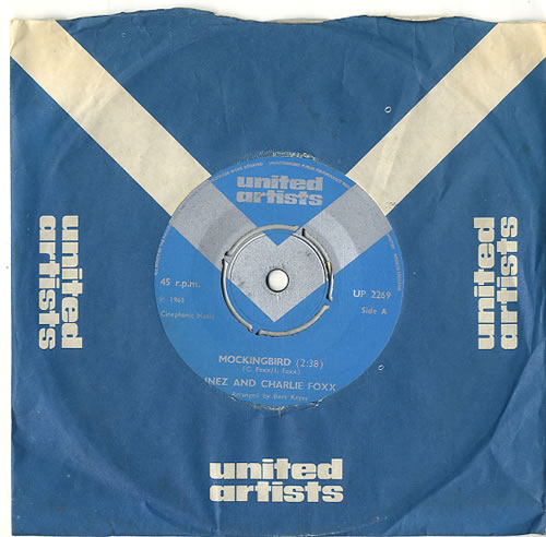 Inez & Charlie Foxx Mockingbird 7" vinyl single (7 inch record / 45) UK IB807MO620771