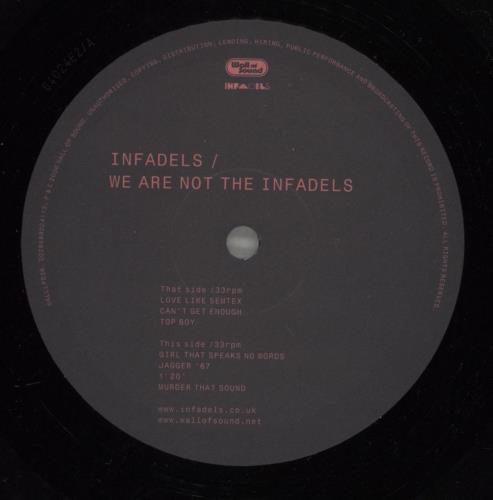 Infadels We Are Not The Infadels 2-LP vinyl record set (Double LP Album) UK IFD2LWE880013