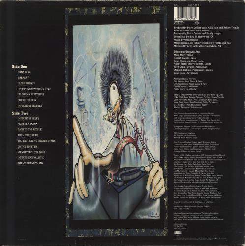 Infectious Grooves The Plague That Makes Your Booty Move vinyl LP album (LP record) UK I.GLPTH112271