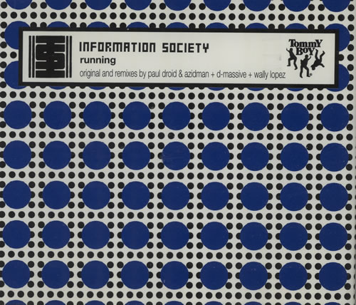 Information Society Running CD single (CD5 / 5") Spanish INFC5RU583305