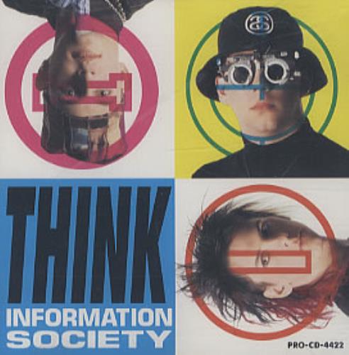 Information Society Think CD single (CD5 / 5") US INFC5TH179674