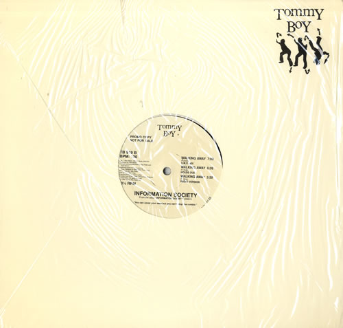 Information Society Walking Away - Sealed 12" vinyl single (12 inch record / Maxi-single) US INF12WA562104
