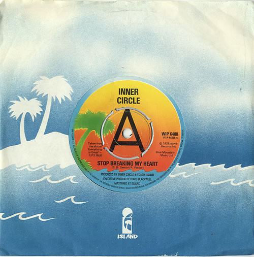 Inner Circle Stop Breaking My Heart - 'A' Label 7" vinyl single (7 inch record / 45) UK IC207ST624508