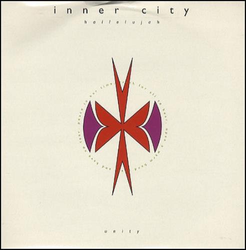 Inner City Hallelujah 7" vinyl single (7 inch record / 45) UK INC07HA282386